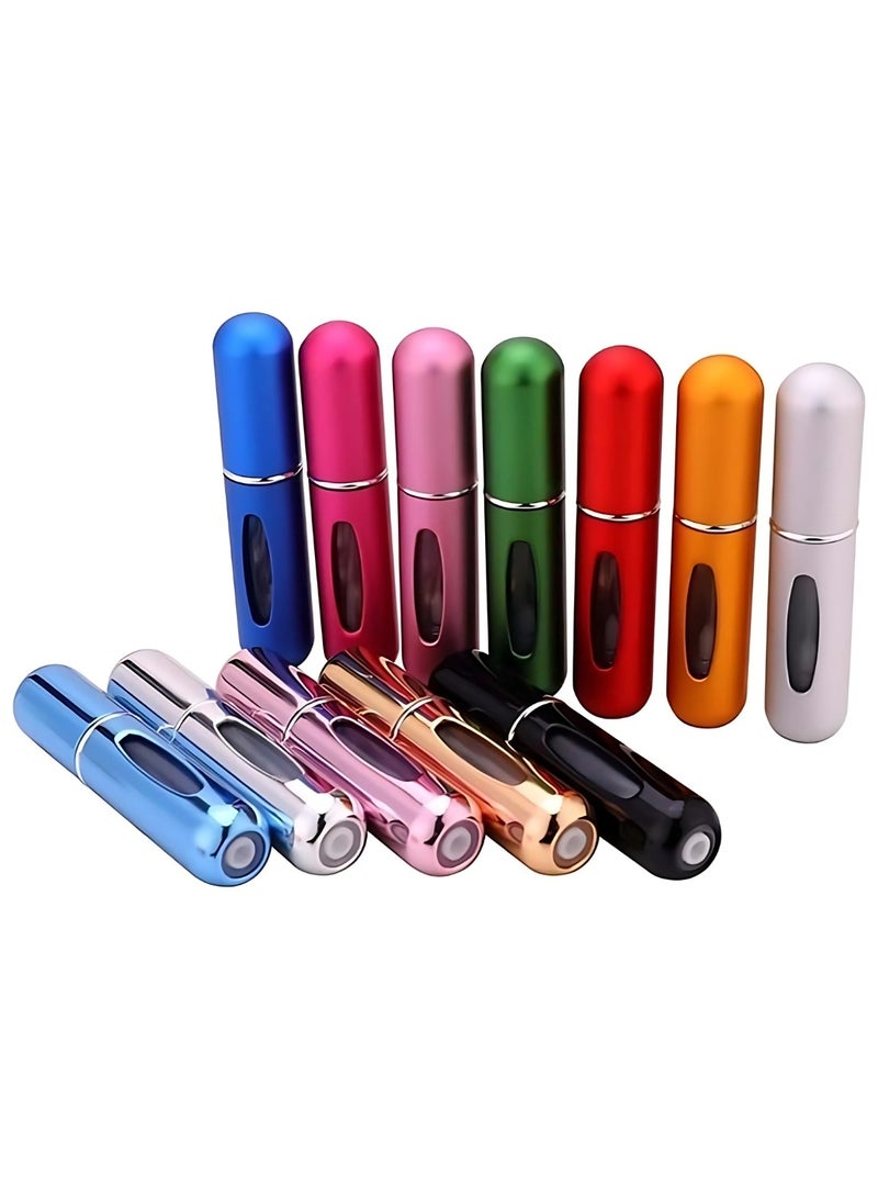 Generic Refillable Perfume Atomiser, 5ml Mini Travel Perfume Bottle Portable Perfume Spray Bottles for Trip, Handbag Purse Luggage - multicolor  - Image 2