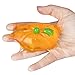 The Orb Factory ORB Tabalicious TABA Squishy Orange Fun Fruit Toy Cute Sticky Fruit TABA Squishies with Transparent Realistic Color Squishy Stress Ball Toys Kawaii Sensory Fidget Toys for Kids and Adults - Image 4