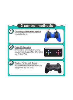 Keyestudio Robot Arm Starter Kit for Arduino, 4DOF Electronic Coding Robotics Arm DIY Set for Kids Adults to Learn Robotics, Support PS2 Joypad Control, Bluetooth Remote Control by Android iOS APP  - Image 3