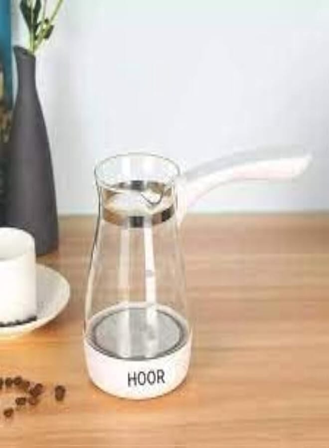 Hoor Multi Color Glass Electric Coffee Flavor