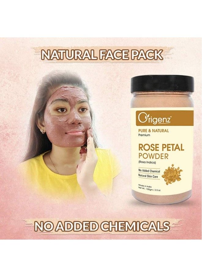 Rose Petals Powder Helps In Reducing Dark Spots Scars & Marks Nourishment Fairness Natural Exfoliator Tanning Glowing Skin ; Rosa Indica Face Mask ; 100Gm Pack Of 3 - pzsku/Z376CA1169173218BC568Z/45/_/1690020829/8644fb8e-7f46-486b-b04a-27ae391ae698