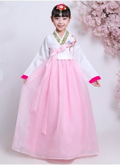 Al Aoyama Al Aoyama Gril KoreanTraditional Long Sleeve Hanbok Dress Cosplay Costume  - Image 2