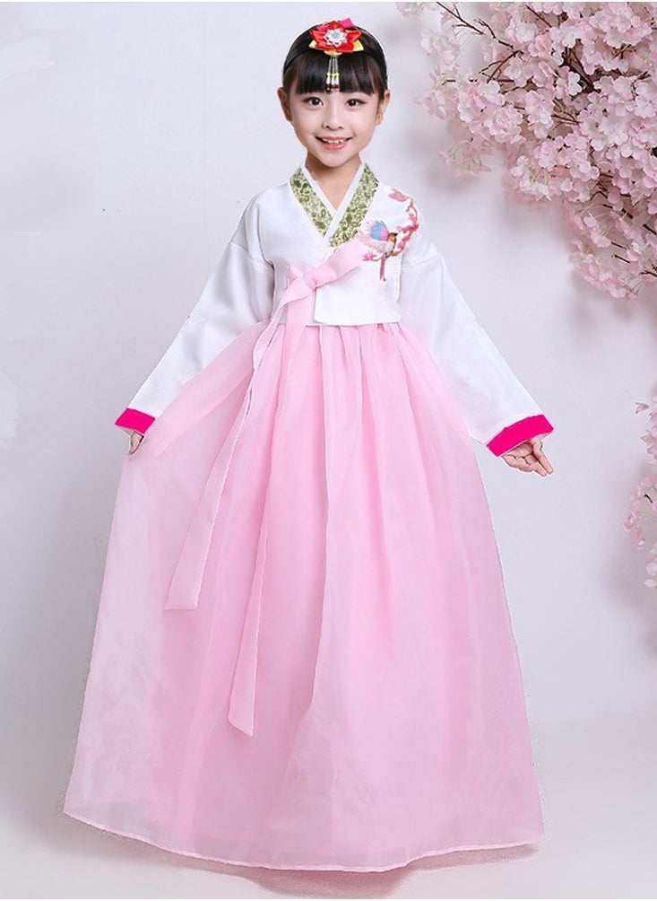 Al Aoyama Al Aoyama Gril KoreanTraditional Long Sleeve Hanbok Dress Cosplay Costume  - Image 2