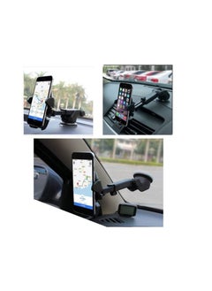 360° Adjustable Rotation Long Neck Arm Hands Free Car Dashboard and Windshield Mount Cell Phone Holder Black - pzsku/Z376D103174918450CEBEZ/45/_/1657711828/59c4f9fb-803d-4e0b-a937-9d905dd4ff12