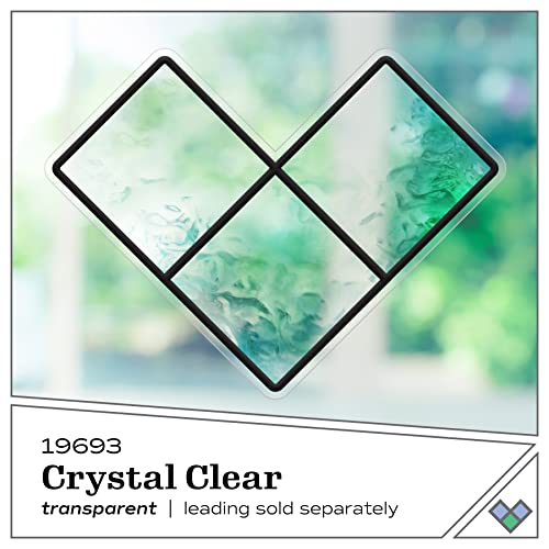 Gallery Glass, Crystal Clear Stained Glass 2 fl oz Brilliant Smooth Finish Paint, Perfect for Easy to Apply DIY Arts and Crafts, 19693 - Image 2