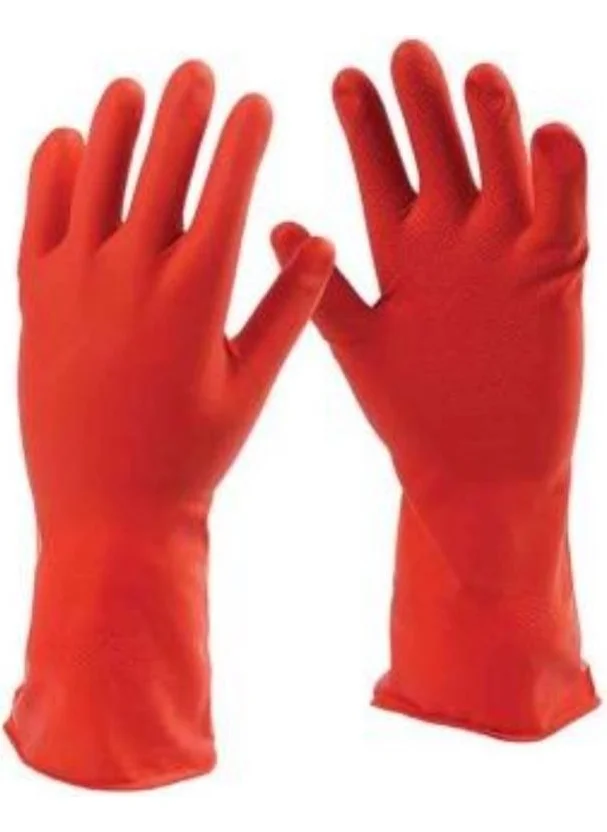 دولفين Dishwashing Gloves Red 3 Pieces