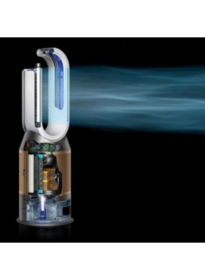 Dyson Purifier Humidify+Cool PH2 De-NOx, Smart 3-in-1 Air Purifier with Advanced NO2 Removal, HEPA H13 Filtration & App Control, Removes Odours and Gases, White/Gold | PH05 - Image 3