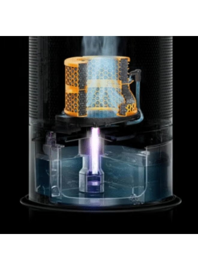 Dyson Purifier Humidify+Cool PH2 De-NOx, Smart 3-in-1 Air Purifier with Advanced NO2 Removal, HEPA H13 Filtration & App Control, Removes Odours and Gases, White/Gold | PH05 - Image 5
