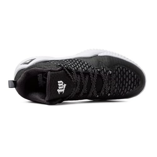 PEAK High Top Mens Basketball Shoes Lou Williams Streetball Master Breathable Outdoor Sneakers Cushioning Shoes for Fitness Black - Image 3