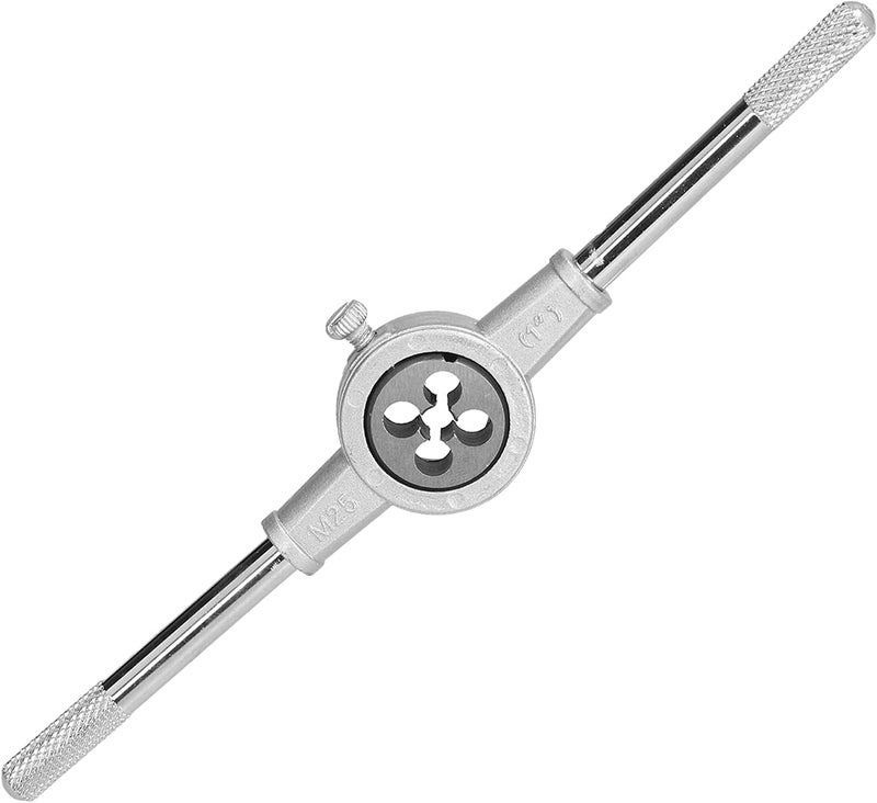 10Pcs Metric Die Set, Bearing Steel Thread Dies Kit with Knurled Handle Wrench, Removable Threading Repair Tools for Male Threads Cutting and Repair, M6 - M12 Sizes - Image 5