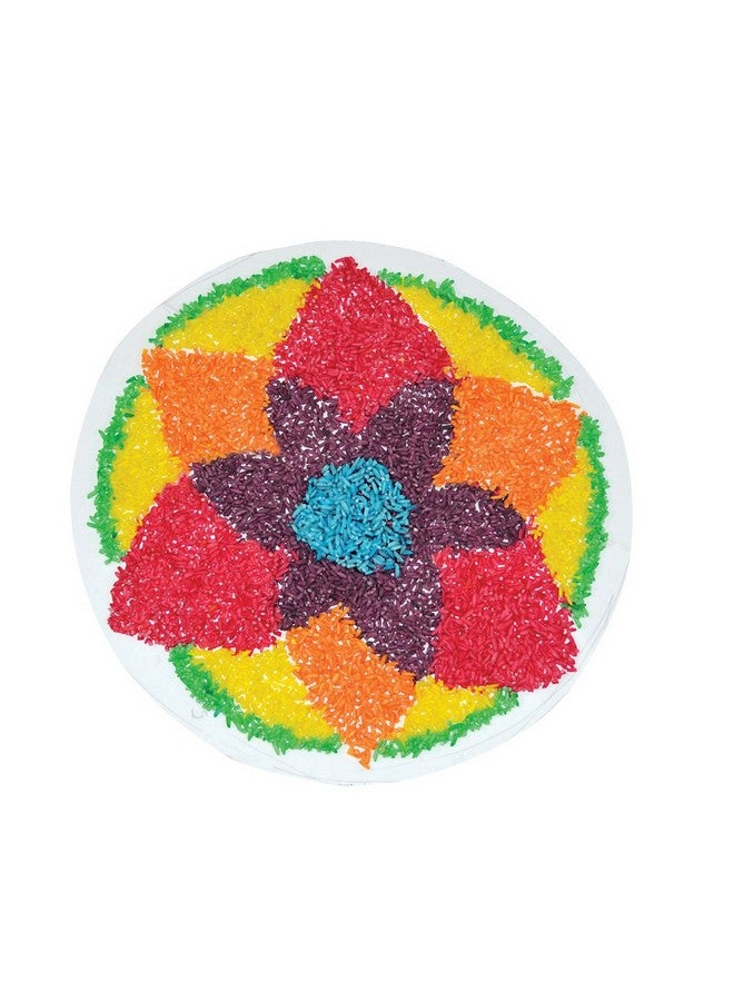 Roylco أرز ملون من ROYLCO - 6 ألوان زاهية - 6 أكياس 1 رطل - تعلم حسي - إدراك الألوان - غير سامة - للأعمار 4 سنوات فما فوق - صنع في الولايات المتحدة - Image 2