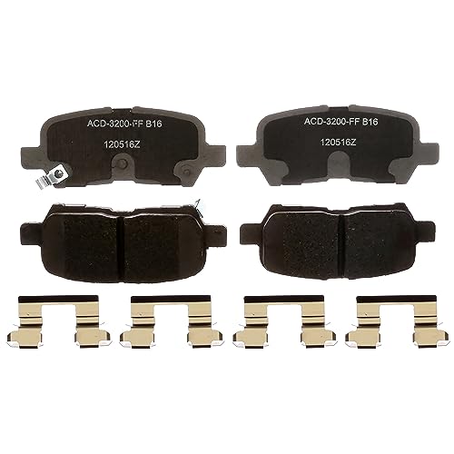 ACDelco Silver 14D999CHF1 Ceramic Rear Disc Brake Pad Set - Image 1