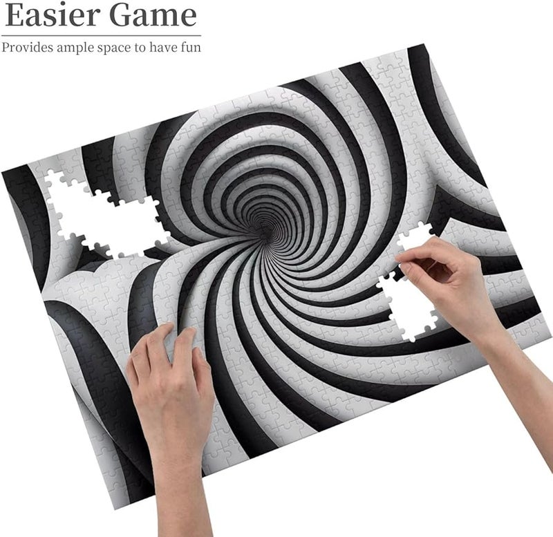 Phayah 500 قطعة لغز الصور المتشابكة البصري للبالغين ديكور المنزل - Image 4