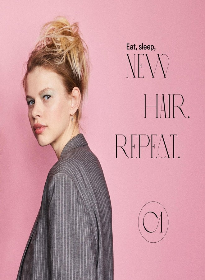 CAISHA Synthetic Fiber Hairpiece Scrunchie Scrunchy Updo Slightly Wavy Gray Brown Mix G24B - Image 5