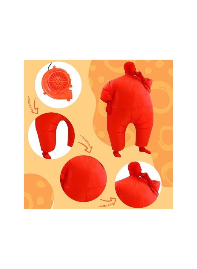 Loquat Adult Inflatable Full Body Jumpsuit Cosplay Costume  Funny Fancy Dress Blow Up Party Toy - Image 4