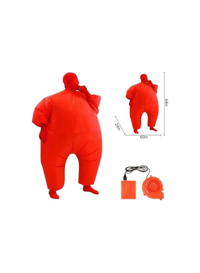 Loquat Adult Inflatable Full Body Jumpsuit Cosplay Costume  Funny Fancy Dress Blow Up Party Toy - Image 2