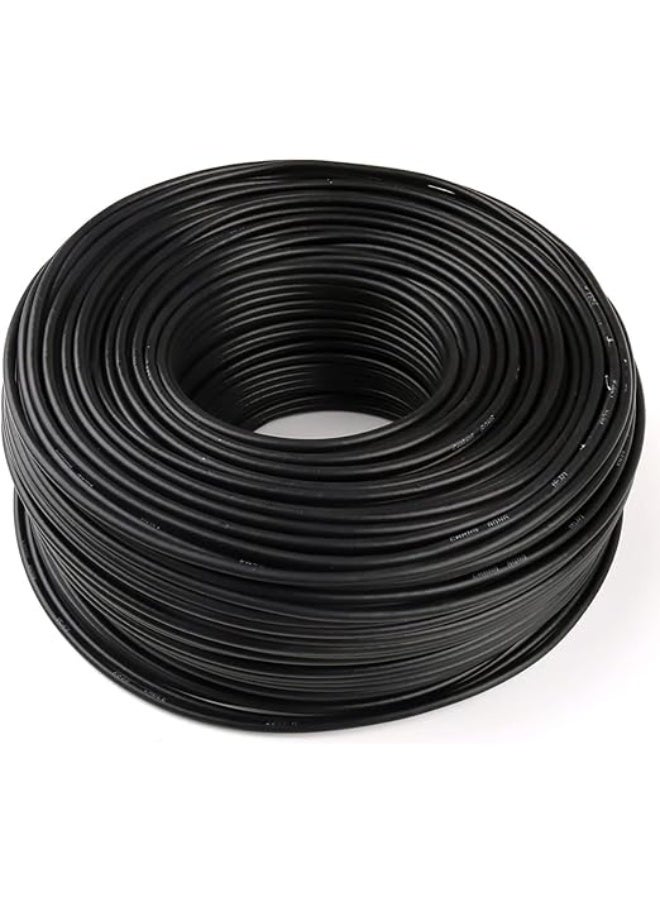 طقم كابل محوري RG174 200 م ‒ جودة عالية لحماية الإشارة وفولت CCTV - Image 1