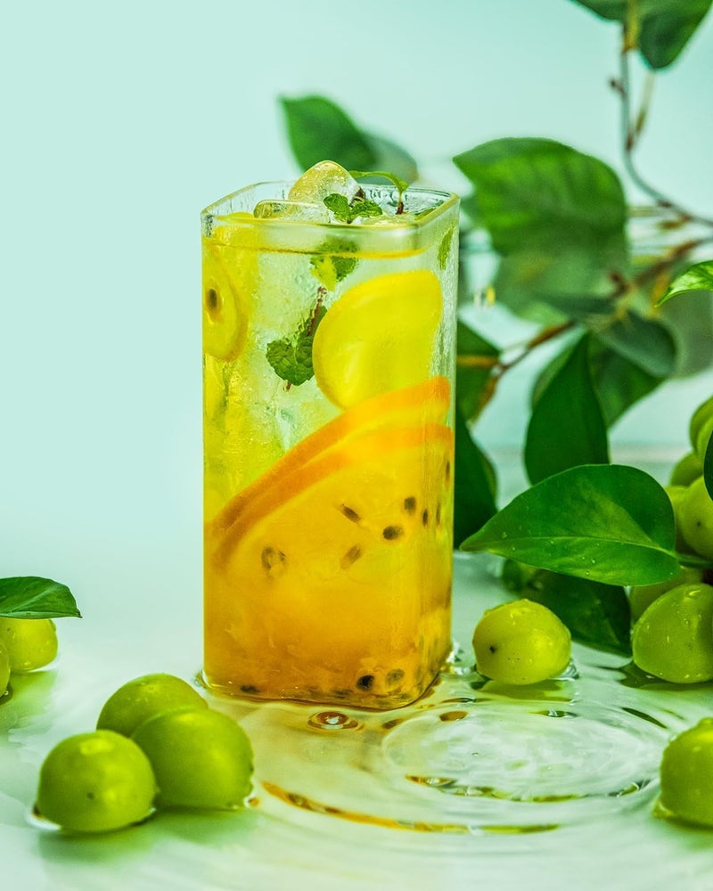 PrimeWorld طقم نظارات زجاجية مربع من تالمانغو 6 قطع سعة 300 مل للمشروبات والكوكتيلات والمشروبات المختلطة، زجاج خالي من الرصاص، ماء، عصير، موهيتو، مشروبات باردة، زجاج بيرة للاستخدام اليومي في الحفلات والبارات - Image 5