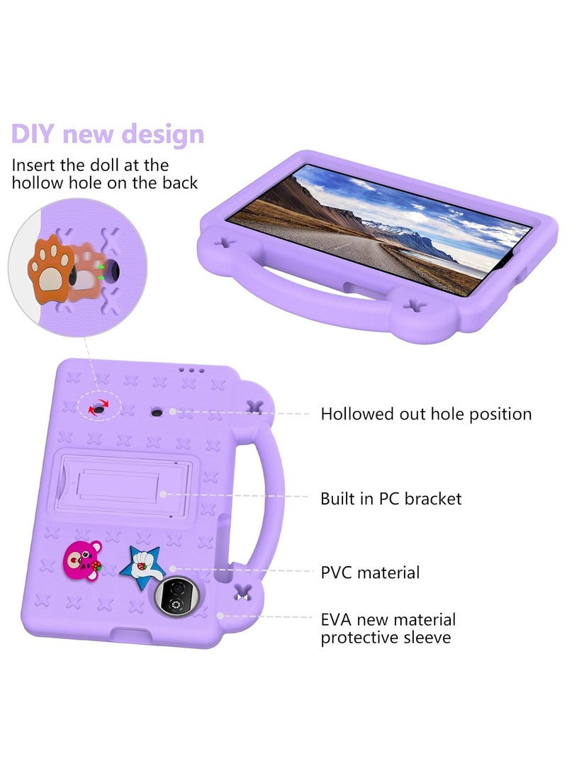 عام **غطاء أطفال للهونر باد X7 8.7 بوصة 2025 - غطاء مضاد للصدمات مع حزام كتف ومقبض للرفع** - Image 2