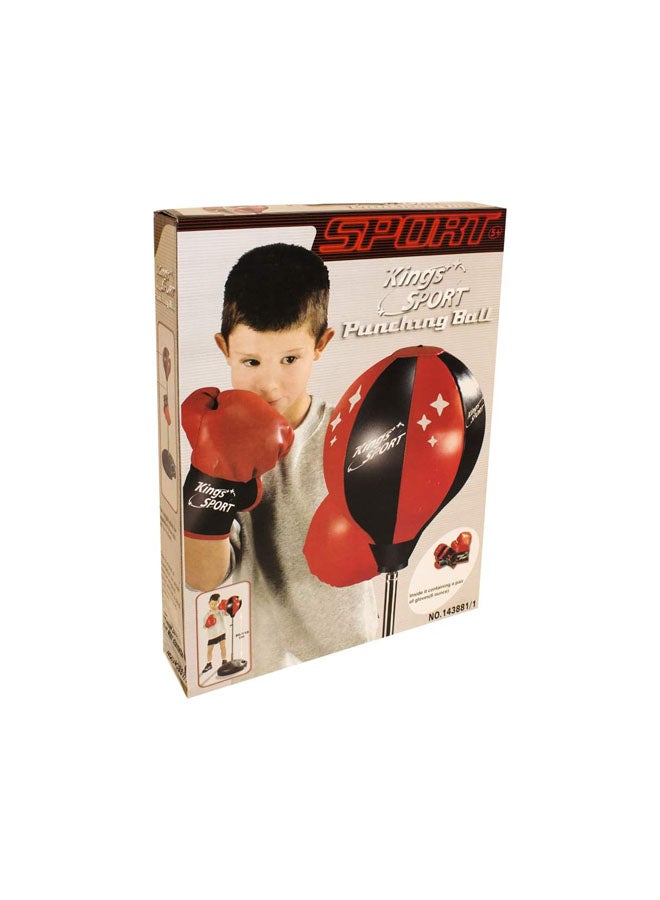 Kings Sport Punching Ball with Gloves For Kids