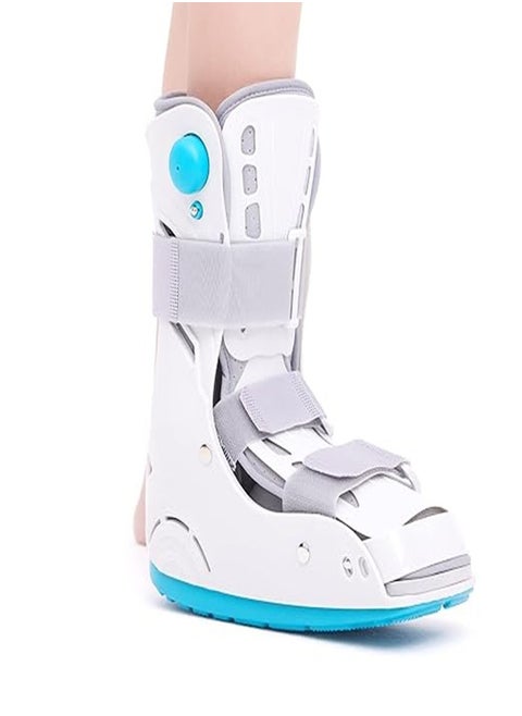Adjustable fracture boot, medical inflatable walking boot, orthopedic boot for ankle sprain, stress fracture, foot fracture or Achilles tendinitis