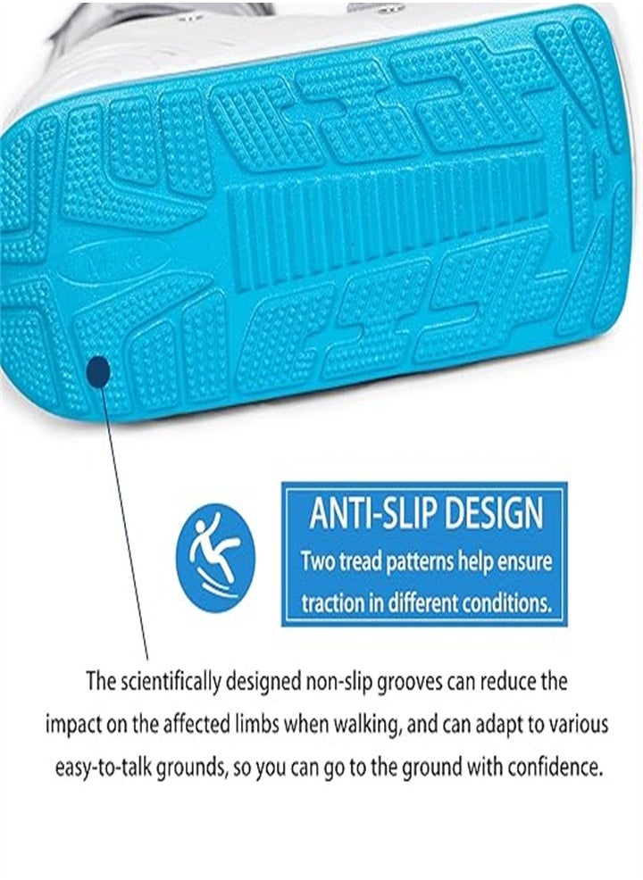 Adjustable fracture boot, medical inflatable walking boot, orthopedic boot for ankle sprain, stress fracture, foot fracture or Achilles tendinitis