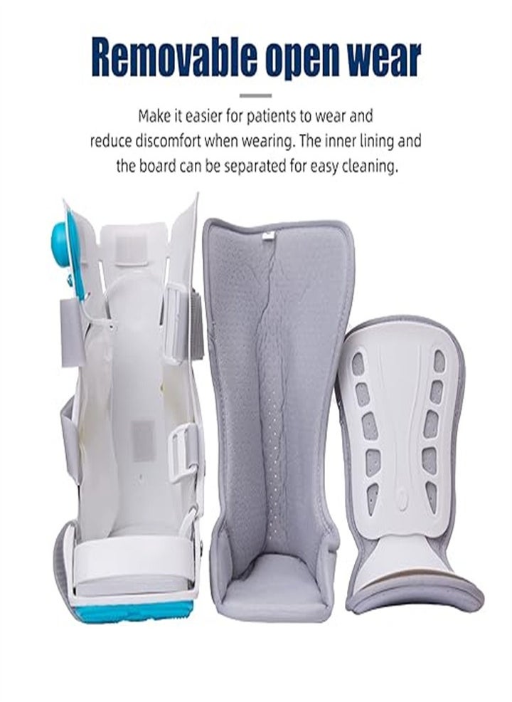 Adjustable fracture boot, medical inflatable walking boot, orthopedic boot for ankle sprain, stress fracture, foot fracture or Achilles tendinitis