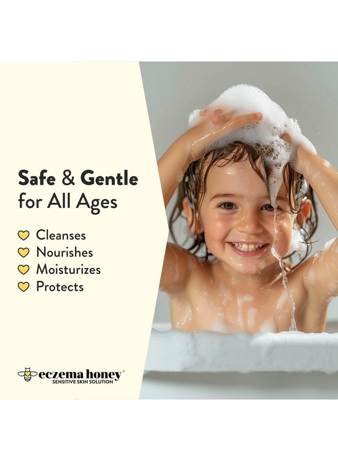 ECZEMA HONEY Nourishing Shampoo - Helps with Psoriasis, Dermatitis, & Flaking - Daily Dandruff Shampoo & Scalp Care - Itchy Scalp Treatment for Men, Women & Kids (8 Oz) - Image 3