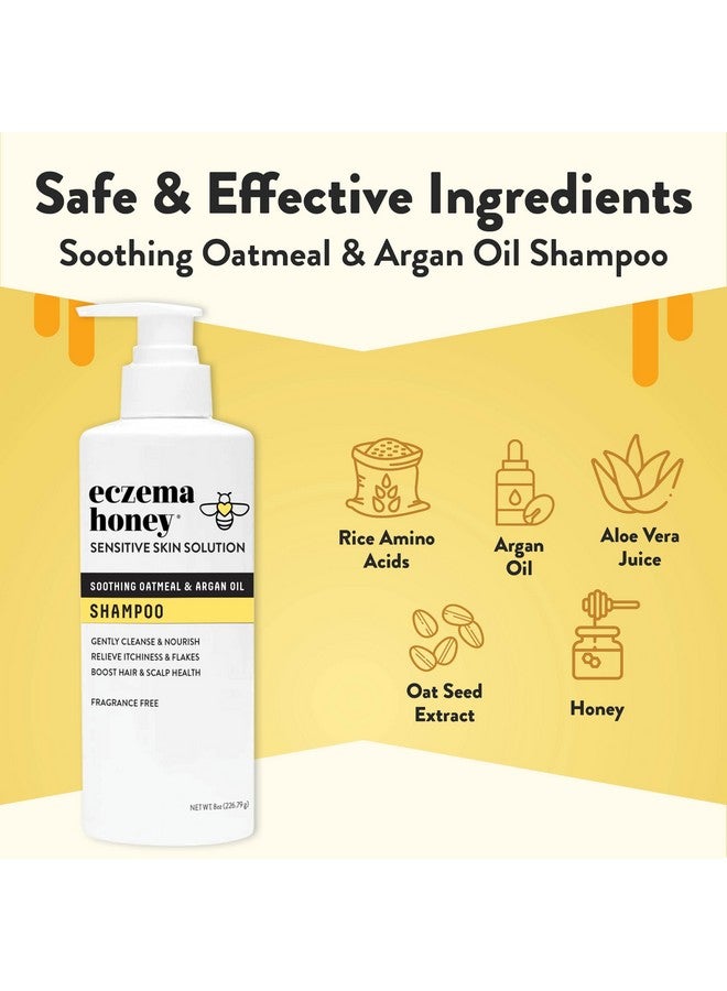 ECZEMA HONEY Nourishing Shampoo - Helps with Psoriasis, Dermatitis, & Flaking - Daily Dandruff Shampoo & Scalp Care - Itchy Scalp Treatment for Men, Women & Kids (8 Oz) - Image 2