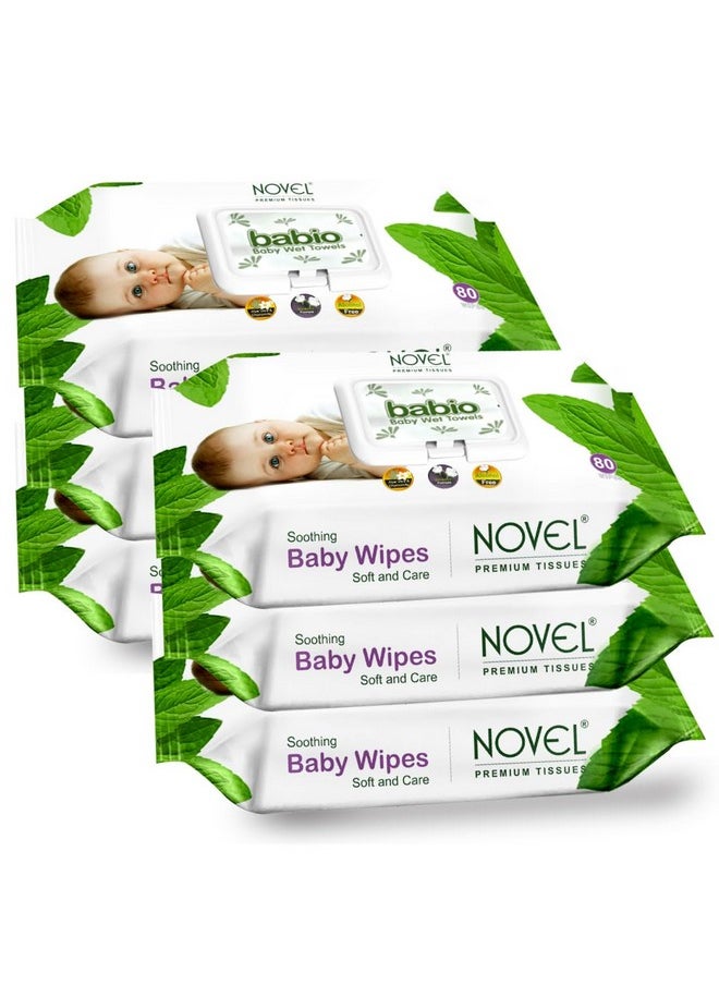 Baby Wet Wipes/Pack With Lid (Pack Of 6-80 Sheet) - pzsku/Z376E1FA0E3247407F4A3Z/45/_/1735567112/a3f21a67-7aaa-4cf6-ab8f-ee8ab3fd6834