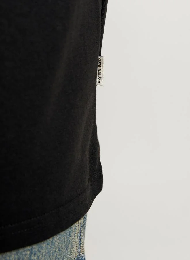 JACK & JONES Printed Crew Neck T-Shirt