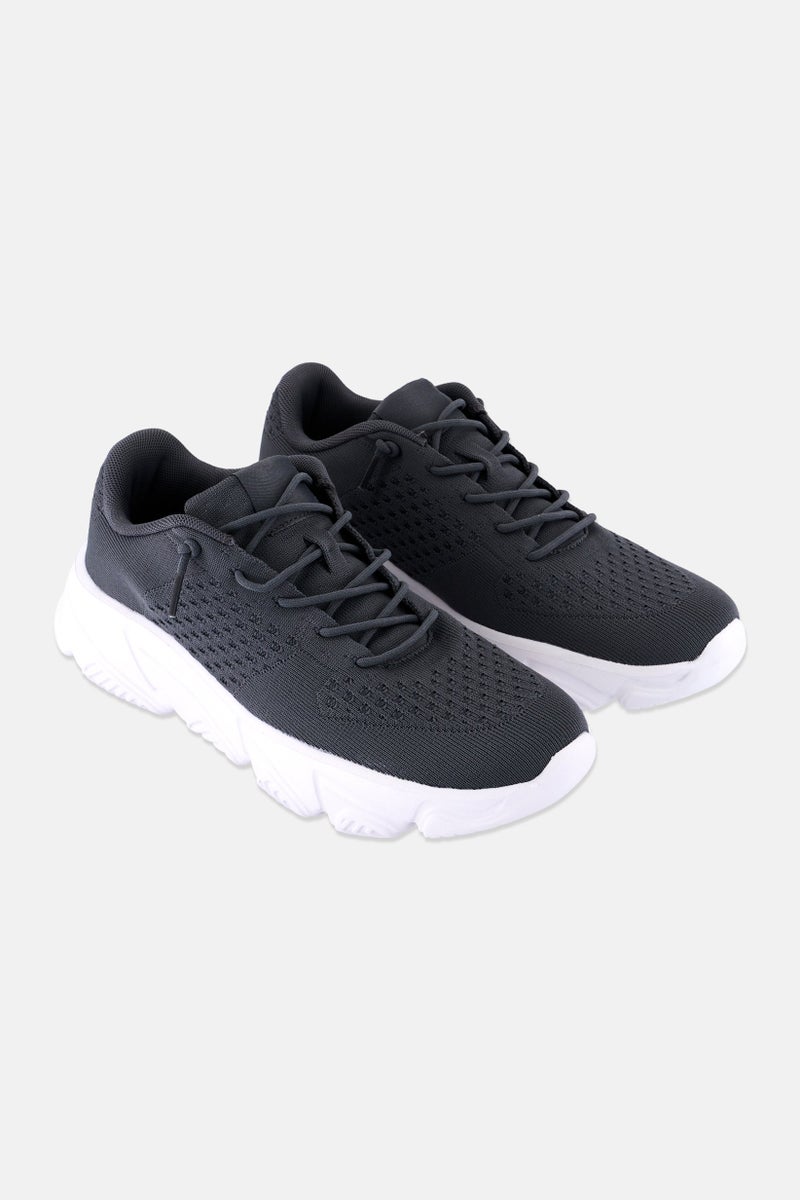 RBX Men Lace Up Outdoor Shoes, Dark Grey - Image 1