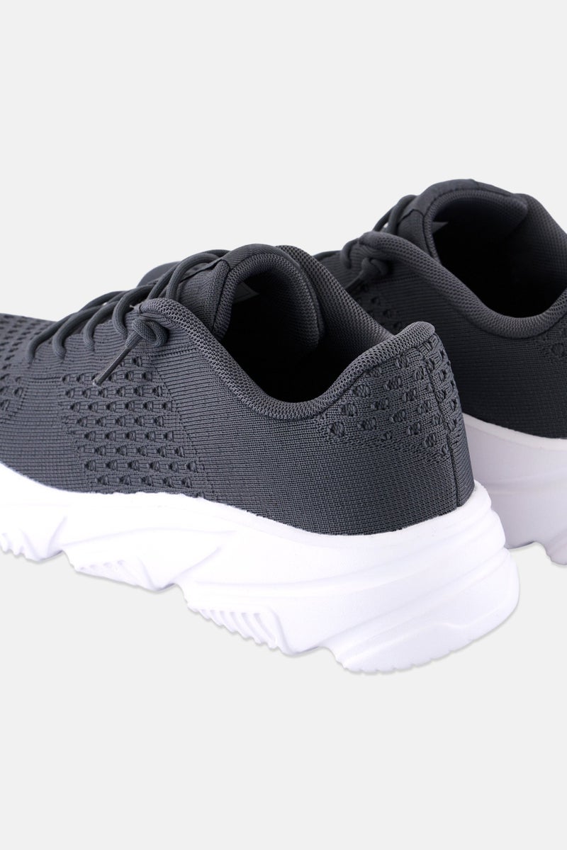 RBX Men Lace Up Outdoor Shoes, Dark Grey - Image 2