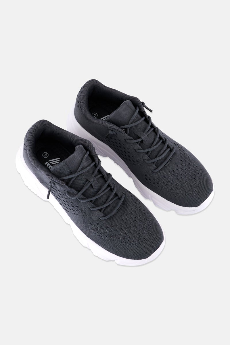 RBX Men Lace Up Outdoor Shoes, Dark Grey - Image 4