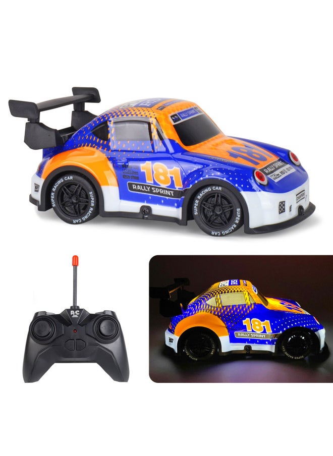 Generic 2024 Q Version Small-scale Off-road Remote Control Car With Lights 1:24 Uncharged Children's Toy Car-Color:Q241 Yellow-Proportion:1:24  - Image 2