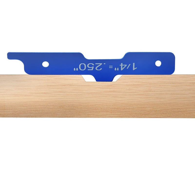 Kingson Router Table Setup Bars, Kingson Aluminum Alloy Woodworking Tools Compatible for Kreg (Set of 7) - Image 5