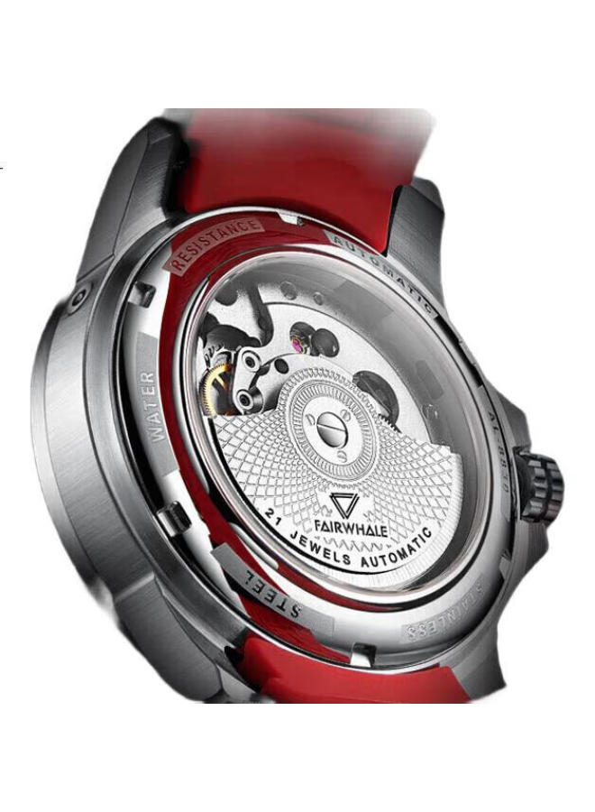 FAIRWHALE Sprint Series Student Hollow Mechanical Watch Men Waterproof Luminous Swiss Quality Watch Fw-6120-1 - Image 3