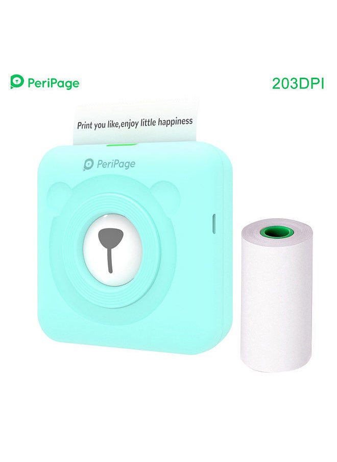 PeriPage Mini Pocket All-in-One Thermal Printer Wireless BT Picture Photo Label Memo Receipt Paper Printer AR Photo Function with USB Cable Support for Android iOS Smartphone Windows  - Image 2
