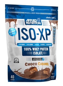 Applied Nutrition أبلايد نيوترشن ISO XP Whey Isolate - مسحوق بروتين مصل اللبن المعزول، ISO-XP نكهات لذيذة غير تقليدية (1 كجم - 40 حصة) (شوكولاتة كراميل)  - Image 1