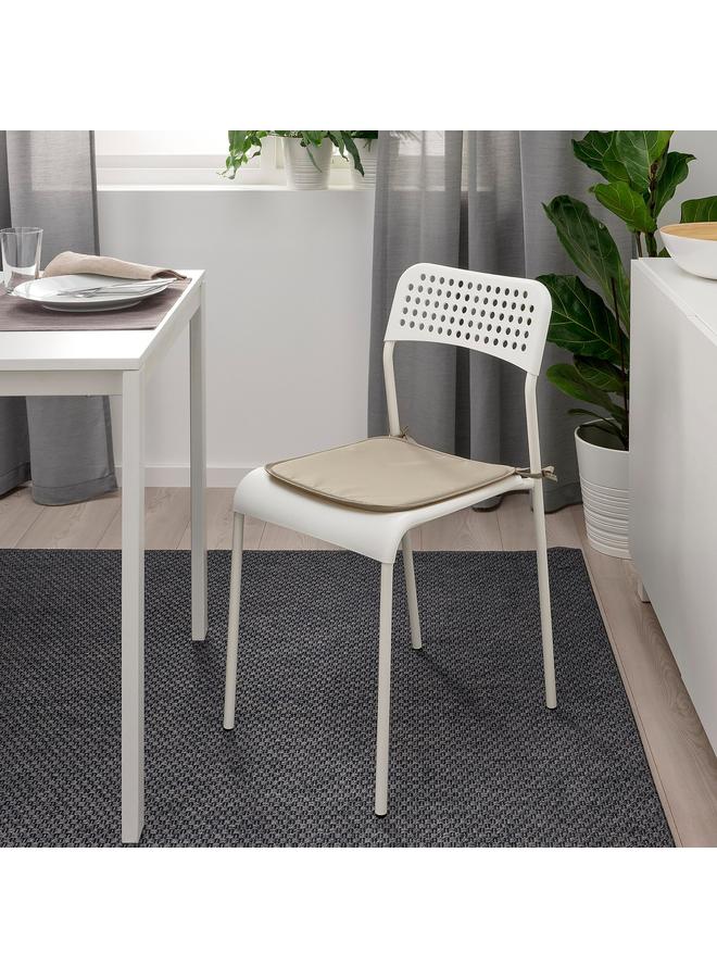 erorex Chair pad, grey-beige in/outdoor, 34x34x1.0 cm - Image 4