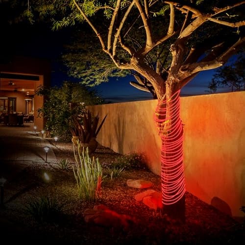 wipro Garnet 50 Meters Led Strip Light| 60 LEDs/Mtr | Red | Ip65-Waterproof | Flexible Rope Light for Outdoor & Indoor Decoration Strip for Balcony, False Ceiling|Pack of 1 - Image 2