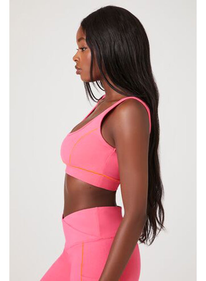 FOREVER 21 Contrast-Seam Sports Bra - Image 2