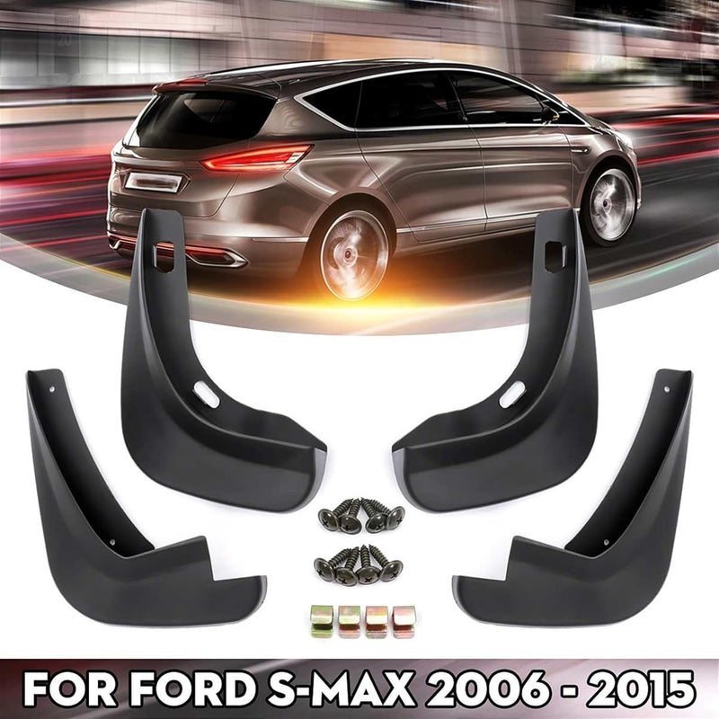 Wivplex Car Mud Flaps for Ford S-Max 2006-2015 - Image 5
