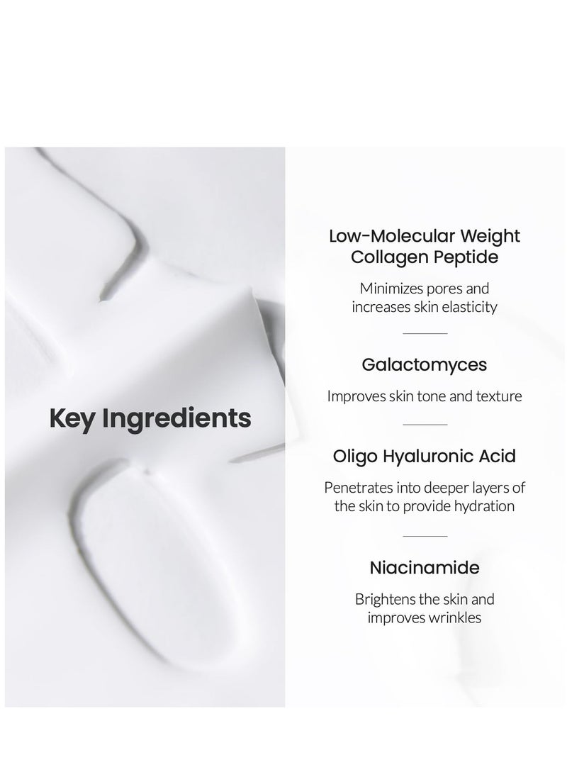 Bio Collagen Real Deep Mask 4Pcs Hydrating Overnight Mask Pore Minimizing Elasticity Improvement 34g