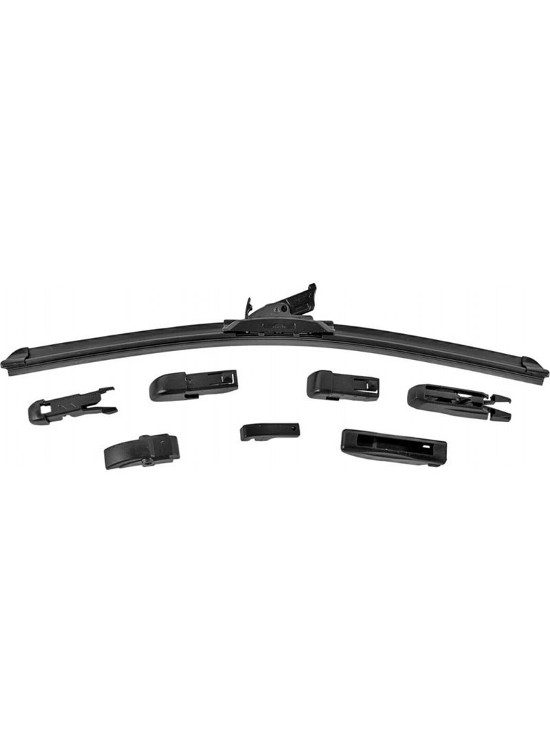 RBW 91120 20 Inch / 500 mm Banana Wiper with Multi-Fit 8 Adapters  - Image 1
