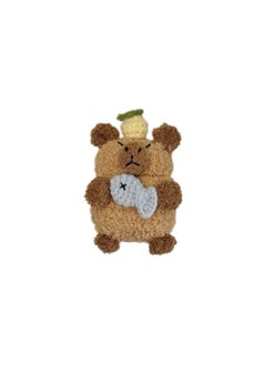 Hug Fish Capybara AirPods Pro For Apple Bluetooth Earphone Case 2/3/4 Generation Capibala Protective Case Cute-Color:Plush Fish Capybara Capibala-Applicable Models:AirPods 4(2024)