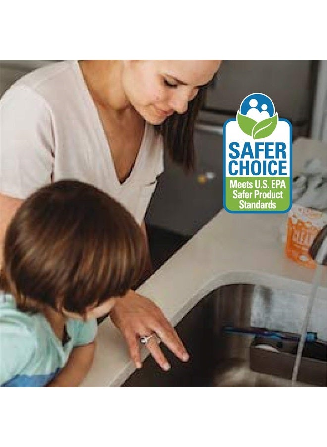 Lemi Shine Garbage Disposal Cleaner and Deodorizer Powered By Citric Acid | Foam Cleaner For Kitchen Garbage Disposal with a Natural, Fresh Lemon Scent (2 Count) - Image 3