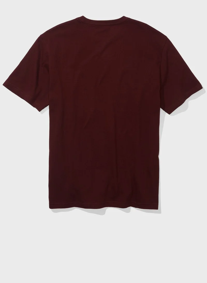 American Eagle Logo Crew Neck T-Shirt