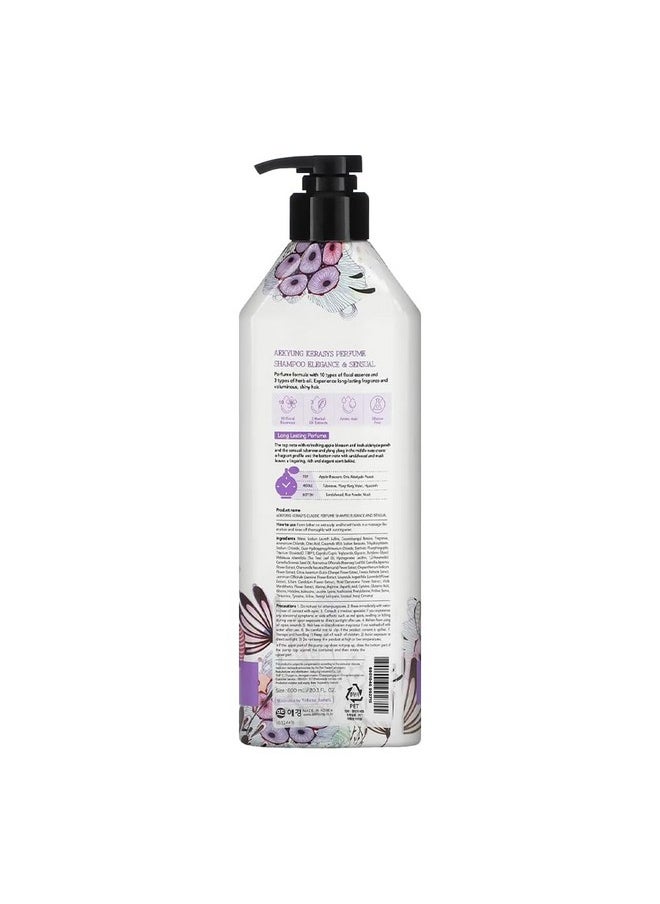 Kerasys ] Elegance & Sensual Perfumed Shampoo | 600 Ml  - Image 3