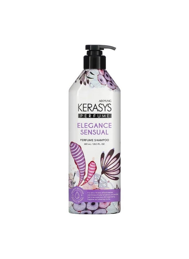 Kerasys ] Elegance & Sensual Perfumed Shampoo | 600 Ml  - Image 1
